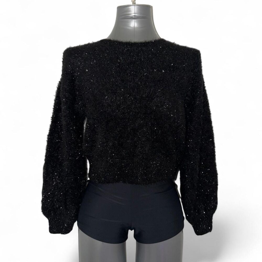 Lucy-paris Women's Black Sweater